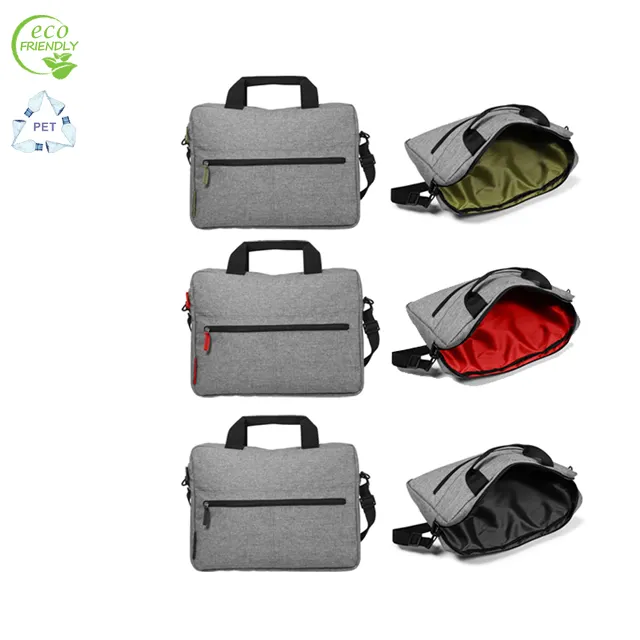 Eco Friendly good quality recycled PET briefcase bag for business outdoor travel and work