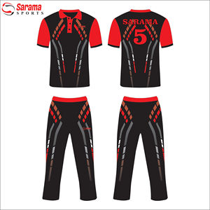 OEM personalizado cómodo ligero Cricket uniforme-venta al por mayor conjunto de sublimación camisa y pantalón en todos los colores - Product Image 4