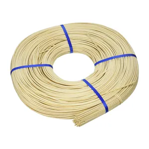 藤条芦苇光滑细长的原始藤条部分，通常用于生产柳条家具和篮子