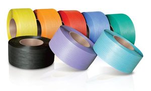 Dây Đeo Ban Nhạc Nhà Máy Của 5Mm 12Mm 13Mm Đầy Màu Sắc PP Polypropylene Hộp Đóng Gói Đóng Đai Ban Nhạc Với Logo <span class=keywords><strong>In</strong></span> Ấn Nhựa Dây Đeo Cuộn - Product Image 3