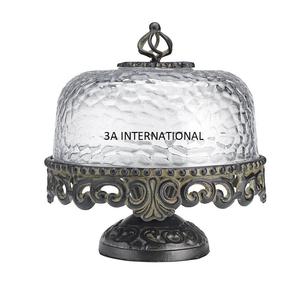 ที่วางเค้กโลหะทำจากฟอยล์สีทองสำหรับปาร์ตี้สุดหรูที่วางบนโต๊ะสำหรับเค้กของหวานเซิร์ฟเวอร์สำหรับฉลองวันเกิดเค้กโลหะ - Product Image 4