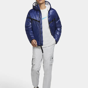 Chaquetas de lluvia de nailon para hombre 2025 hechas a medida, cortavientos con capucha y cremallera para invierno, servicio OEM disponible - Product Image 1