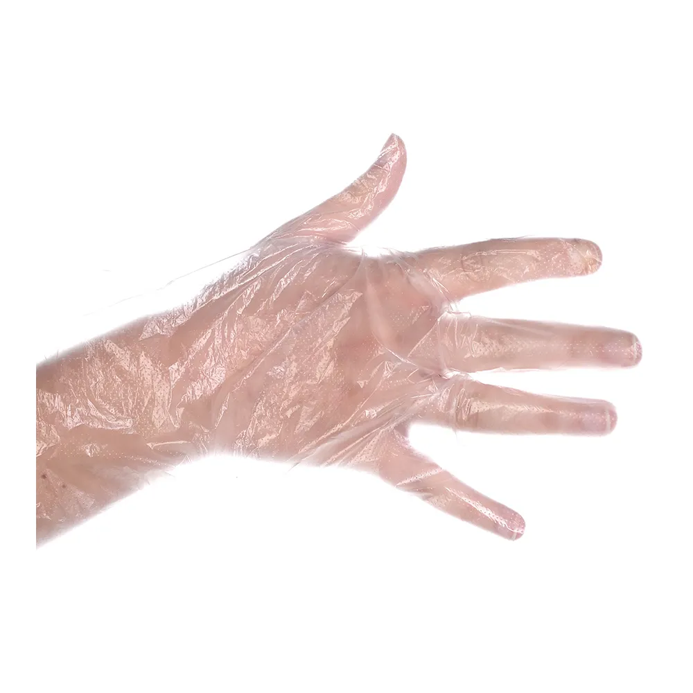Многоцелевые одноразовые прозрачные Порошковые кухонные пластиковые PE перчатки