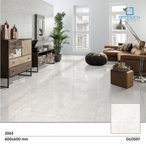 Carreau de sol en porcelaine émaillée polie bon marché 60x60 aspect sable bon marché pour mur et sol avec emballage digne d'exportation - Product Image 2
