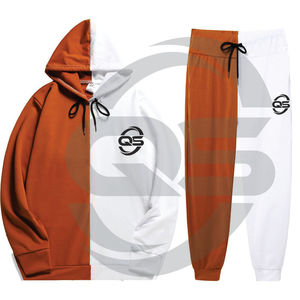 Men's Short Sets Skinny Fitness Fleece Jogger Sets Gym short Basic Poly Mens Tracksuit - Product Image 5