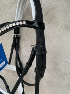 Brida de caballo antigua grande del fabricante indio, producto de caballo inteligente de forma única hecho a mano raro - Product Image 3