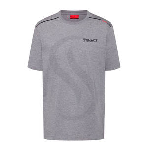 เสื้อยืดคอกลมแขนสั้นคุณภาพสูง 100% ผ้าฝ้ายสำหรับผู้ชาย พร้อมโลโก้สั่งทำ เป็นมิตรกับสิ่งแวดล้อม และแห้งเร็ว - Product Image 1