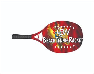 Raquettes de beach tennis sur mesure pour padel/spaddle - Fibre de carbone 320-340g Longueur 50cm avec logos et combinaisons de couleurs personnalisés - Product Image 5