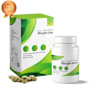 Fruit & Vegetable Enzyme Weight Loss Tablets customized label