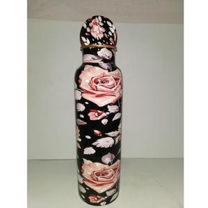 ขวดน้ำทำด้วยมือทำจากทองแดงบริสุทธิ์,ขวดน้ำหุ้มฉนวนกันความร้อนทำจากทองแดงพิมพ์ลายขนาด28ออนซ์ - Product Image 5