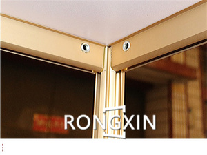 Tủ Trưng Bày Trang Sức Loker Với Đèn Led Giá Trưng Bày Bằng Thép Không Gỉ Kính Cường Lực Trang Sức Hiển Thị Truy Cập Khung Nhôm - Product Image 4