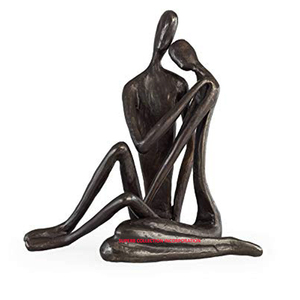 Statue de couple Vintage Antiqui Home Decor Sculpture d'intérieur fantaisie sur Offre Spéciale - Product Image 1