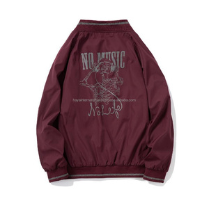 OEM-chaqueta personalizada de satén para hombre, chaqueta con estampado de sublimación, para invierno - Product Image 6