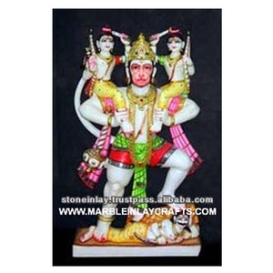 Marble Hanuman God <b>Statue</b> - Product Image 1
