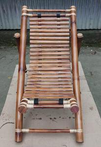 2023 Neo Classic Design Chaises longues de patio extérieur pour chaise longue au bord de la piscine Chaise longue pliable en bois massif en rotin extérieur - Product Image 3