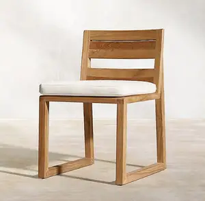 Commercial furniture restaurant chair made from teak wood Restaurant Furniture Wooden Dining Chairs with premium quality teak wo
