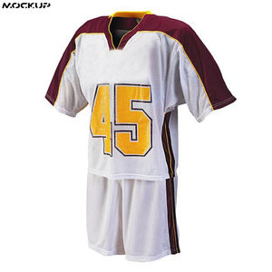 Conception personnalisée, uniformes de crosse pour hommes, vêtements d'équipe, ensemble de sport d'entraînement en polyester respirant à séchage rapide - Product Image 6