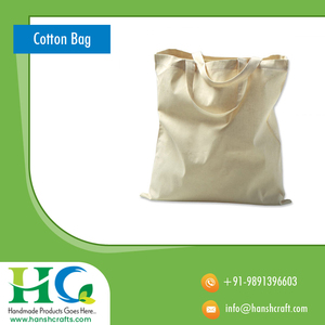 Bolsa de Compras de Algodón Ecológica, Tamaño Estándar, Reutilizable, Tejido Natural Duradero, Logotipo Personalizado, Proveedor Mayorista de la India - Product Image 4