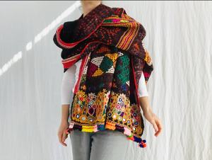 Chal de Cachemira para Mujer, Estilo Vintage, Sensación Suave y Lisa, Alta Calidad, Estampados, para Invierno y Ocasiones Especiales - Product Image 2