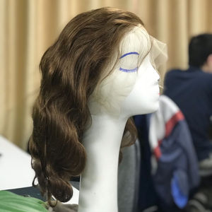 Peluca ondulada de agua para mujeres negras, cabello Remy virgen, peluca de encaje transparente, extensión de cabello humano de alta calidad, precio al por mayor - Product Image 2