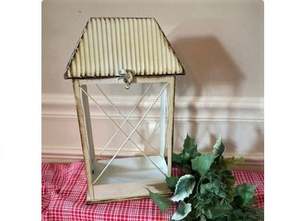 Lanterne cylindrique ronde de luxe en métal, parfaite pour Noël et l'affichage de bougies festives et les idées élégantes de décoration intérieure - Product Image 3