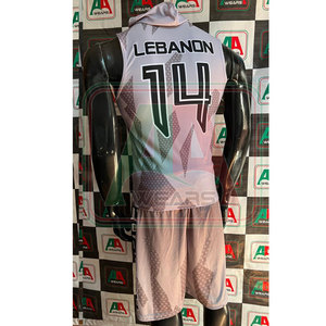 Uniformes de baloncesto con capucha para equipos, Color blanco, barato, venta al por mayor - Product Image 4