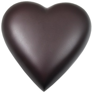Urne souvenir en forme de coeur en gros urnes funéraires pour adultes pour cendres humaines urne de crémation en métal de qualité supérieure - Product Image 6