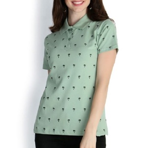 Camiseta de Verano para Mujer, 100% Algodón, Estilo Casual, Ecológica, 200g, Secado Rápido, Transpirable, Tejido de Punto, Impresión Digital a Color - Product Image 4