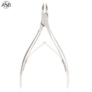 Vente en gros ASB INSTRUMENTS Meilleure qualité Pince à cuticules en acier inoxydable japonais de 6 mm durable pour les ongles des pieds et des doigts Options personnalisées - Product Image 2