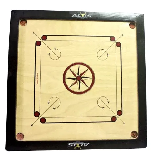 Carrom Board aus Holz // Carrom Board // Indoor-Spiele