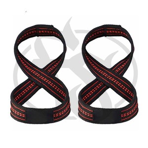 Figura cómoda de alta calidad ocho correas para levantamiento de pesas tamaños personalizados 25mm de diámetro - Product Image 4