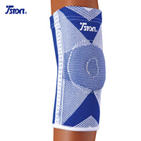 Genouillères de protection professionnelles TSPORT épaisses avec logo personnalisé pour adultes, en nylon/élasthanne/TPE