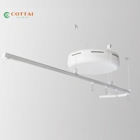 COTTAI Mediguard Dispositif de rideau médical pour hôpital, design Art Déco, en polycarbonate
