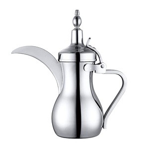 Exporter of Arabian Coffee Dallah High Clads Quality Handmade Luxury <b>Teapot</b> Classic Indian Stylish Luxurious Metal Coffeepot - Product Image 5