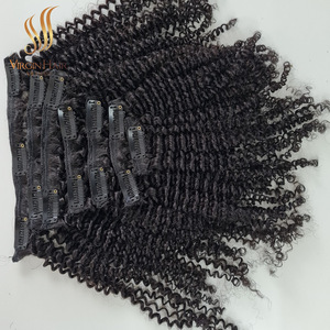 Tóc Nối Kẹp Xoăn Xoăn 100G 150G 200G 100% Tóc Thật Nhà Cung Cấp Tóc Thô Việt Nam - Product Image 4