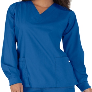 Uniformes Médicos de Manga Larga con Cuello en V para Mujer, Orientados a la Exportación, Conjuntos de Uniformes de Enfermera, Logotipo Personalizado, Precio al por Mayor - Product Image 6