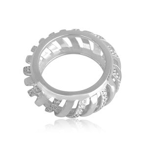 Fancy Statement Woman's <b>Ring</b> Band Jewelry Wholesaler Handmade Fine 925 Sterling Silver Band Engagement <b>Ring</b> Jewelry - Product Image 4