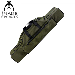 Fishing Pole Rod Reel Storage Bag <b>Case</b> Carrier <b>Tool</b> Oxford Foldable Tackle Shoulder Strap - Product Image 1