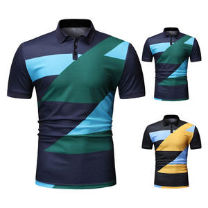 Camiseta deportiva de manga corta para hombre, polo 100% de algodón, alta calidad, informal, para gimnasio, verano, venta al por mayor - Product Image 1