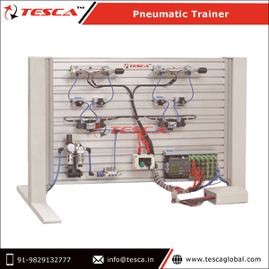 Kit de entrenamiento neumático, electroeducativo básico PLC con perfil inclinado, fabricante - Product Image 2