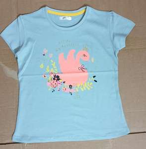 Camiseta Casual 100% Algodón para Adolescentes, Niños, Manga Corta, Cuello Redondo, Estampado, Compresión, Secado Rápido, Ropa de Bangladesh - Product Image 2