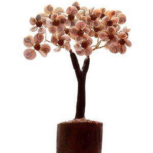 Árbol DE LA VIDA Natural Gomti Chakra 54 cuentas Rudraksha Vastu Cristal tallado a mano grabado arte decoración con Árbol de piedras preciosas para regalos - Product Image 1
