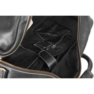 LW Men's Famous Branded Messenger Shoulder Bag Genuine Leather <b>Briefcase</b> with Canvas Laptop Cover - Product Image 4