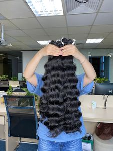 RawHair โดยตรงผมมนุษย์100สานหนังกำพร้าที่ยังไม่ได้จัดชิดผม - Product Image 4