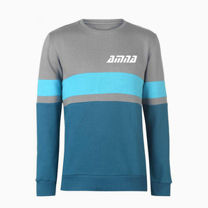 เสื้อสเวตเตอร์ของผู้ชาย,เสื้อสเวตเชิ้ตขนาดใหญ่พิเศษพิมพ์โลโก้แบบกำหนดเองสีแดง - Product Image 2