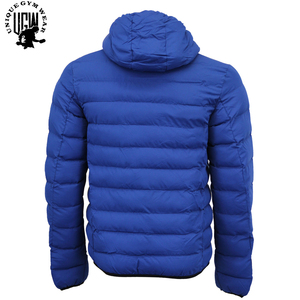 2021 Chaqueta acolchada de invierno larga blanca hecha a mano con logotipo personalizado para hombre Nuevo diseño Bolsillo de grosor Delgado al por mayor a precio barato - Product Image 2