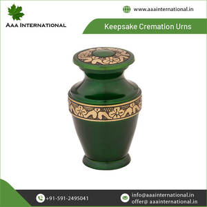 Urnas de recuerdo de grabado fino azul real, colección de ceniza de alta calidad, el mejor precio del mercado - Product Image 5