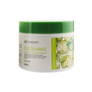 Crème de massage cosmétique coréenne Lunaris, lotion au concombre 500ml, hydratante, nourrissante, rafraîchissante pour le visage et le corps, Kbeauty, fabriqué en Corée - Product Image 1