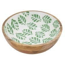 Bol décoratif rond en bois imprimé pour la maison/le bureau décoratif pour la forme Offre Spéciale pièce et Offre Spéciale - Product Image 3