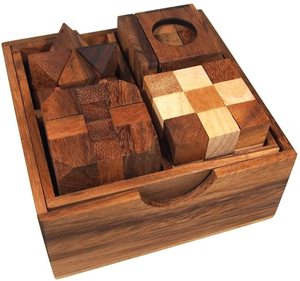 Juego de rompecabezas de madera con caja de madera y logotipo personalizado, diseño, color, producto más vendido para niños y adultos - Product Image 4